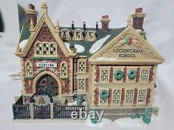 Dept 56 Rockingham School Dickens Village 58479