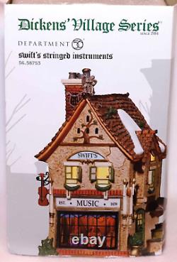 Dept 56 Swift's Stringed Instruments 58753 Dickens Village Christmas