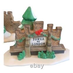 Dept 56 TOWER OF LONDON Dickens Village Historical Landmark Series 5 Pc