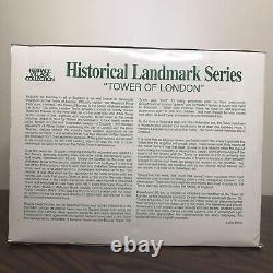 Dept. 56 TOWER OF LONDON Historical Landmark Series Vintage 1997 Dickens Village