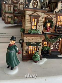 Dept 56 The Slone Hotel (Set of 2)- Dickens' Village Series Retired In Box