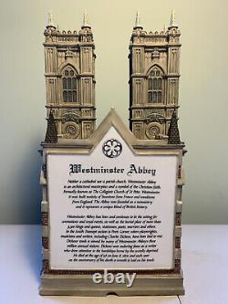 Dept 56 Westminster Abbey Dickens Village London Church 2002 READ