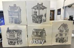 Dicken's Village Merchant Shops 5PC Set