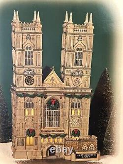 Dickens Village Department 56 Westminster Abbey Retired see description