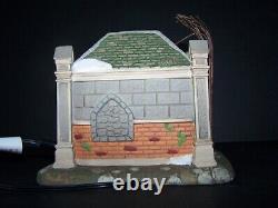 Dickens' Village Series, Cemetery box set, includes tree and snow, light set
