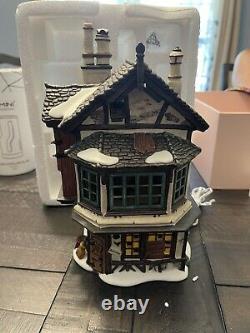 Dickens Village Series Ebenezer Scrooges house department 56 animated building