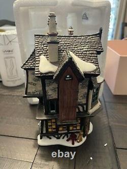 Dickens Village Series Ebenezer Scrooges house department 56 animated building