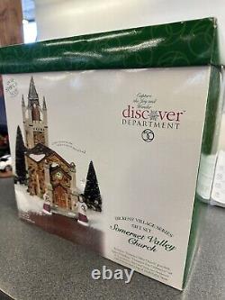 Dickens Village Somerset Valley Church Gift Set