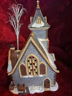 Dickens Village St. Stephen's Church #58722 Department 56/New Battery TIMED