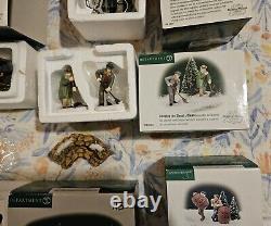 Dickens village department 56 lot of 8