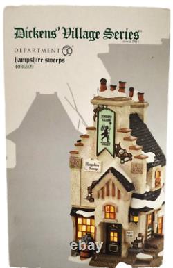 Hampshire Sweeps Dept 56 4036509 Dickens' Village Series New In Box