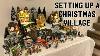 How To Build A Christmas Village Christmas Village Display Ideas Lemax Christmas Village Set Up