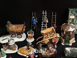 Huge Lot Of 70+ Dept 56 Heritage Dickens Village Accessories Figurines Decor