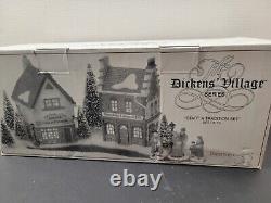 Huge Lot Of Dept 56 Dickens Village Series, 14 Total Vintage