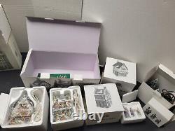 Huge Lot Of Dept 56 Dickens Village Series, 14 Total Vintage