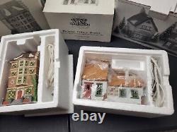 Huge Lot Of Dept 56 Dickens Village Series, 14 Total Vintage