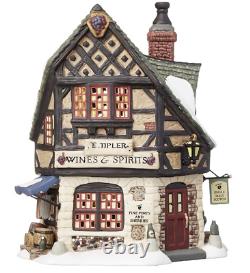 In Box Department 56 Dickens Village E Tipler Agent Wine and Spirits Building
