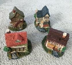 LOT of 10 Dept 56 Dickens Village'86,'87 no boxes, cold cast & hand painted
