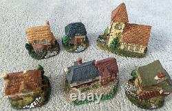 LOT of 10 Dept 56 Dickens Village'86,'87 no boxes, cold cast & hand painted