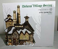 London Gin Distillery 58746 Dept 56 Dickens' Village Series 2005 NEW mint in box