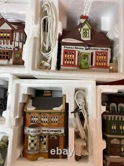 Lot Of 15 Dept. 56 Dickens Village Series Heritage Village Collection Boxed