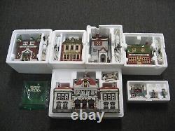 Lot Of 6 Department 56 Dickens' Village Series Original Boxes Pickup only