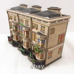 Mulberrie Court Dickens Village Department 56 Christmas Ceramic Lighted Painted