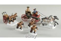 New! The Fire Brigade Of London Dept 56, Dickens Village