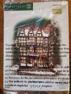 RARE Dept 56 The Timbers Hotel Dickens Village Series #7947/15000 MINT
