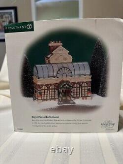 RETIRED DEPT 56-Dickens Village 2002 Regent Street Coffeehouse- NIB