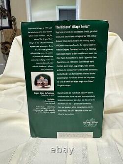 RETIRED DEPT 56-Dickens Village 2002 Regent Street Coffeehouse- NIB