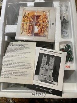 Rare Department 56 Westminster Abbey Dickens Village NIB