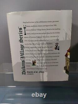 Rare New Department 56 Dickens Village Series Church Of St. Alban 4028699