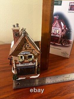 Vintage Department 56 Dickens Village Swifts Stringed Instruments Building USA