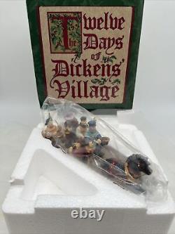 Vintage Dept 56 Twelve Days Of Dickens Village Complete Set 56.58387, NEW