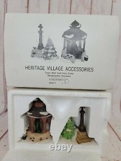 Vintage Original Dept 56 XMAS Dickens Village Heritage Collection 22 Piece Set