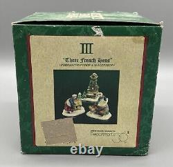 Vtg 1995 Christmas Dept 56 Twelve Days of Dickens Village COMPLETE Set of 12 + 1