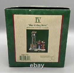 Vtg 1995 Christmas Dept 56 Twelve Days of Dickens Village COMPLETE Set of 12 + 1