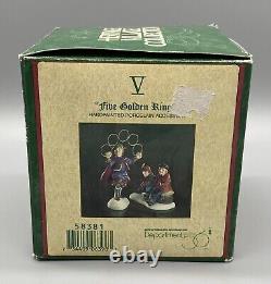 Vtg 1995 Christmas Dept 56 Twelve Days of Dickens Village COMPLETE Set of 12 + 1