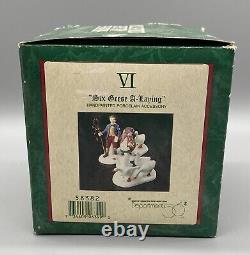 Vtg 1995 Christmas Dept 56 Twelve Days of Dickens Village COMPLETE Set of 12 + 1