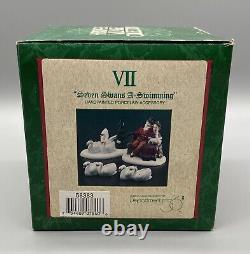 Vtg 1995 Christmas Dept 56 Twelve Days of Dickens Village COMPLETE Set of 12 + 1