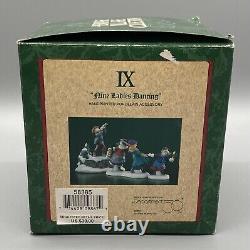 Vtg 1995 Christmas Dept 56 Twelve Days of Dickens Village COMPLETE Set of 12 + 1